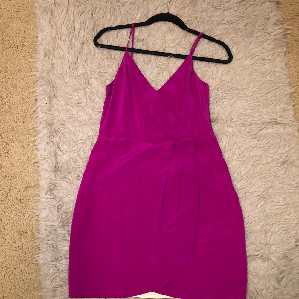 Lavender Brown Cocktail Dress
